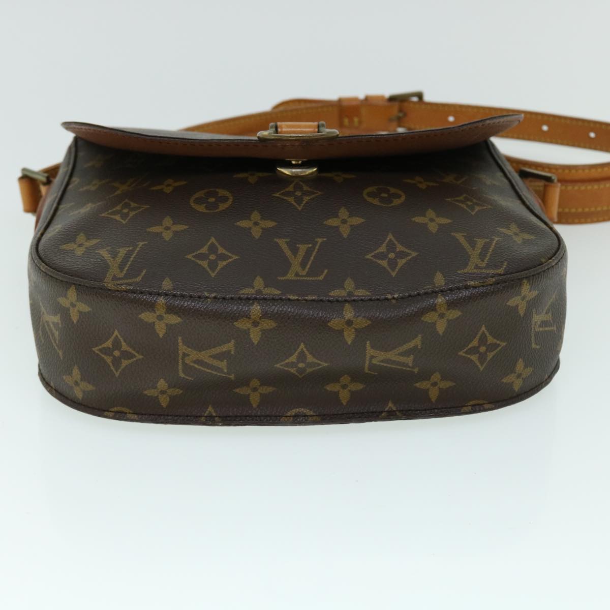 LOUIS VUITTON Monogram Saint Cloud GM Shoulder Bag M51242 LV Auth am4981