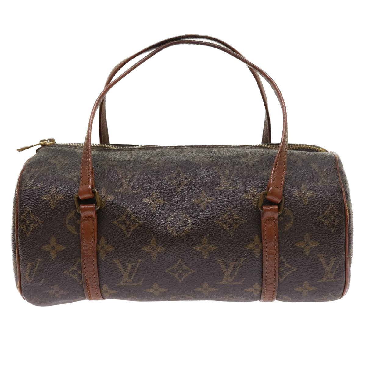 LOUIS VUITTON Monogram Papillon 26 Hand Bag M51386 LV Auth am4982