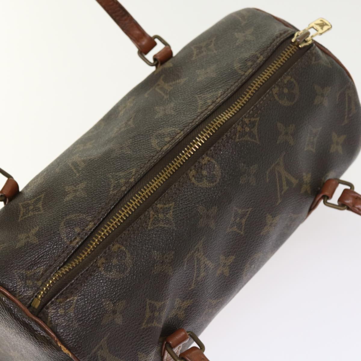 LOUIS VUITTON Monogram Papillon 26 Hand Bag M51386 LV Auth am4982