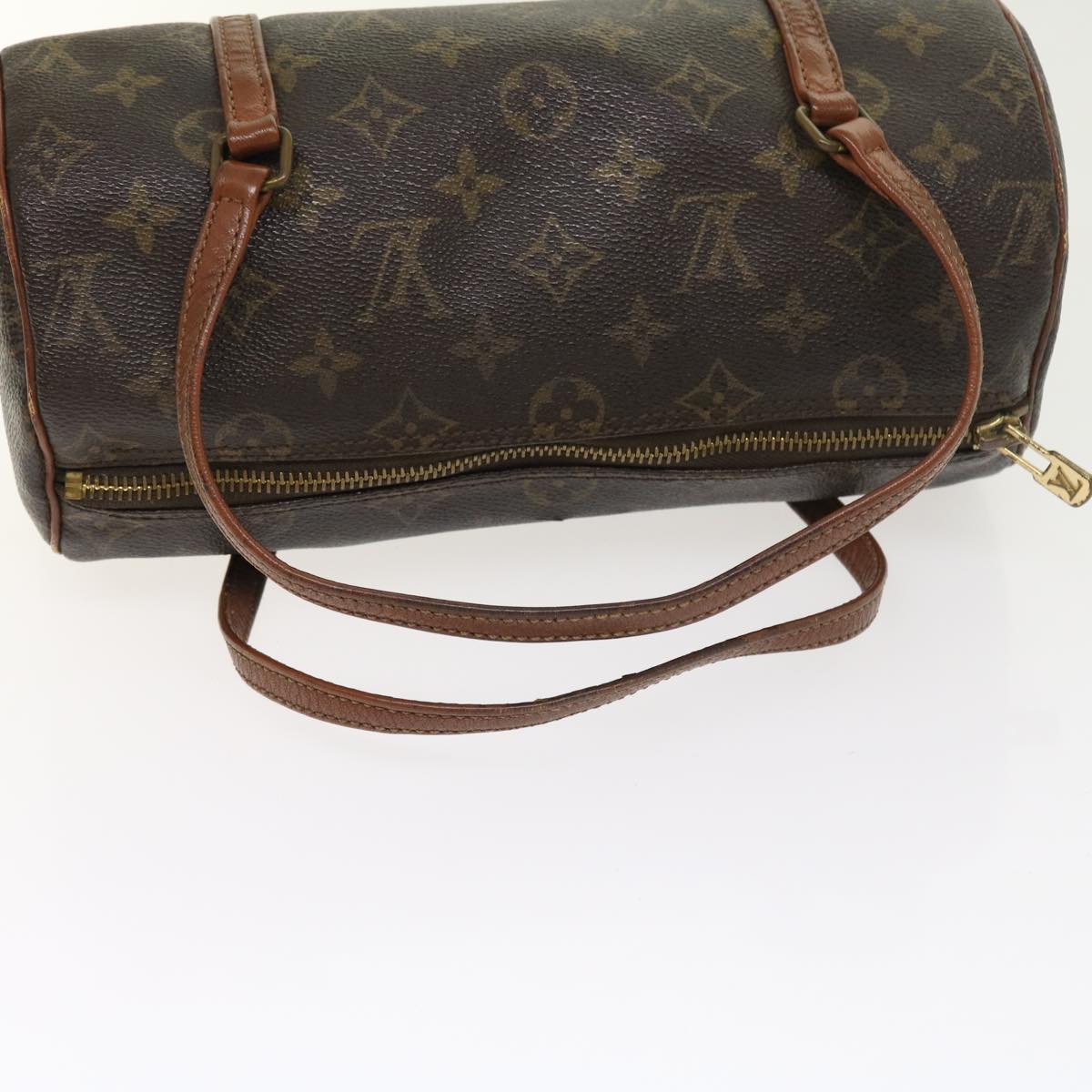 LOUIS VUITTON Monogram Papillon 26 Hand Bag M51386 LV Auth am4982