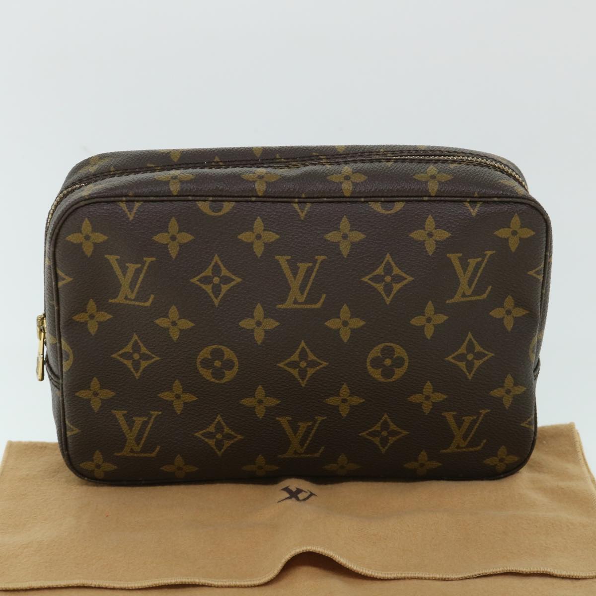 LOUIS VUITTON Monogram Trousse Toilette 23 Clutch Bag M47524 LV Auth am5002