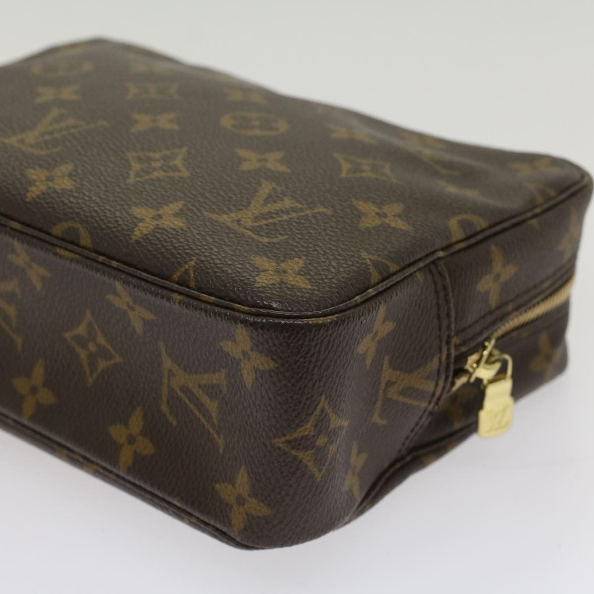 LOUIS VUITTON Monogram Trousse Toilette 23 Clutch Bag M47524 LV Auth am5027