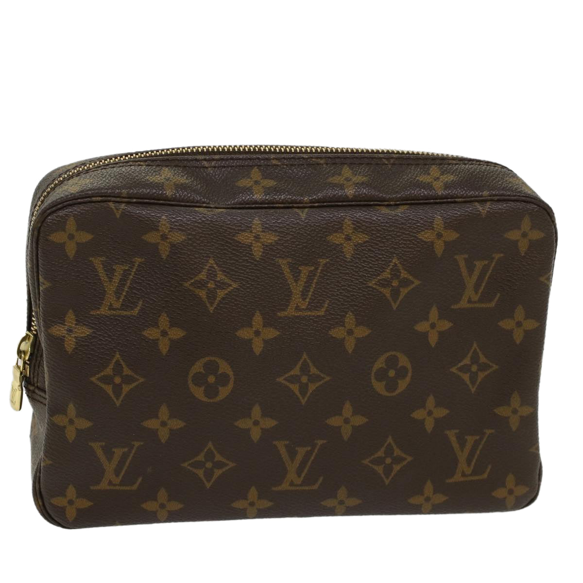 LOUIS VUITTON Monogram Trousse Toilette 23 Clutch Bag M47524 LV Auth am5027