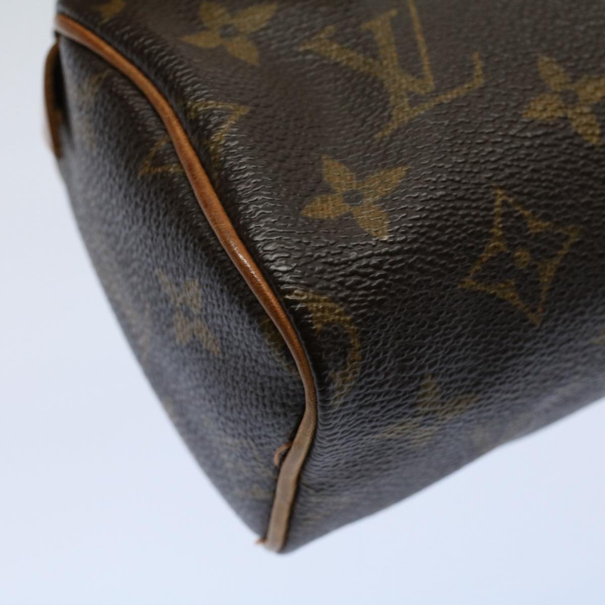 LOUIS VUITTON Monogram Mini Speedy Hand Bag M41534 LV Auth am5031