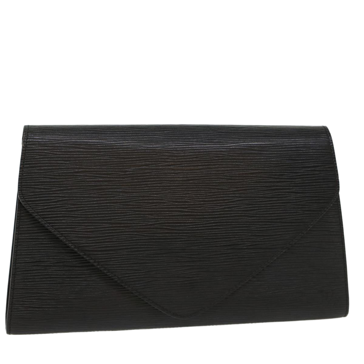 LOUIS VUITTON Epi Art Deco Clutch Bag Black M52632 LV Auth am5034