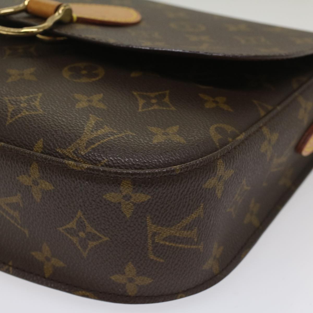 LOUIS VUITTON Monogram Saint Cloud GM Shoulder Bag M51242 LV Auth am5036