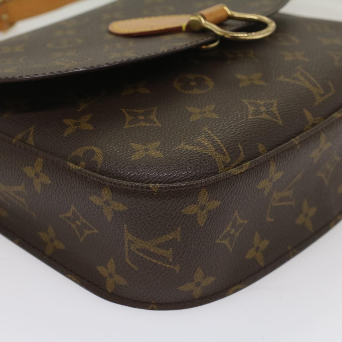 LOUIS VUITTON Monogram Saint Cloud GM Shoulder Bag M51242 LV Auth am5036