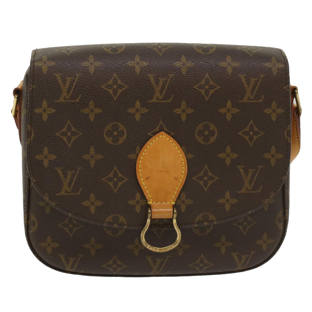 LOUIS VUITTON Monogram Saint Cloud GM Shoulder Bag M51242 LV Auth am5036 - 0