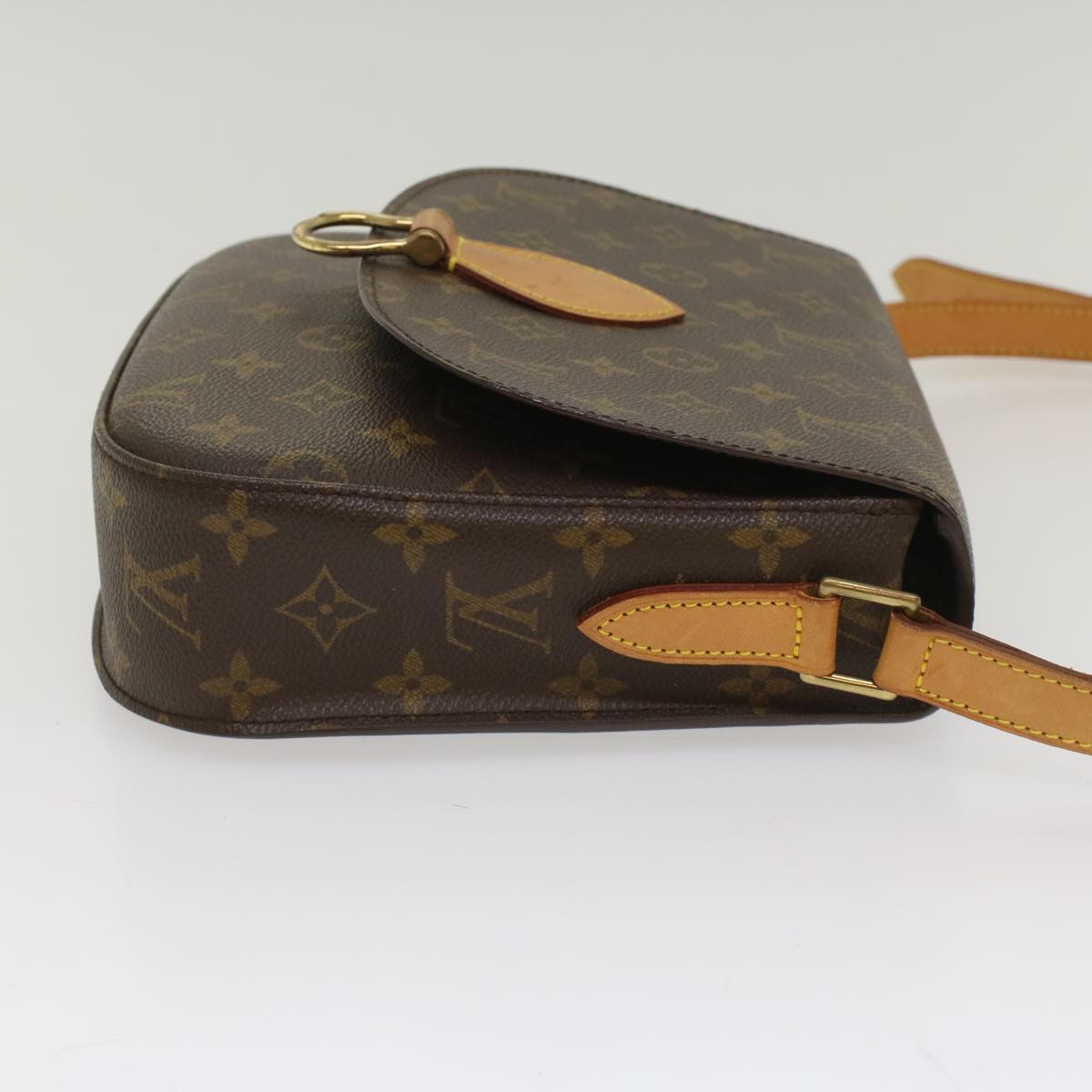 LOUIS VUITTON Monogram Saint Cloud GM Shoulder Bag M51242 LV Auth am5036