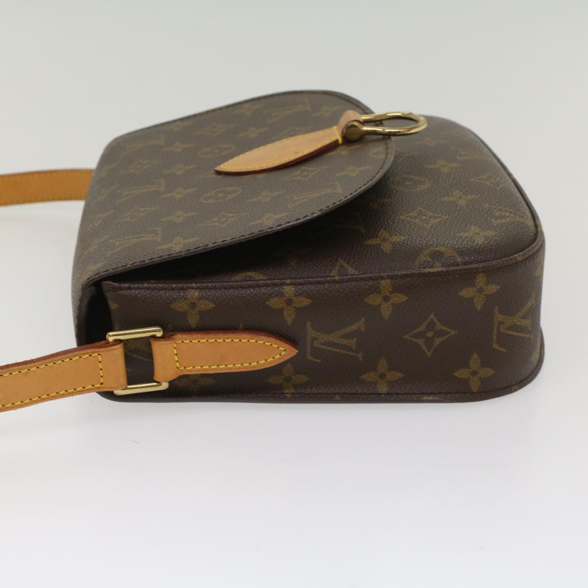 LOUIS VUITTON Monogram Saint Cloud GM Shoulder Bag M51242 LV Auth am5036