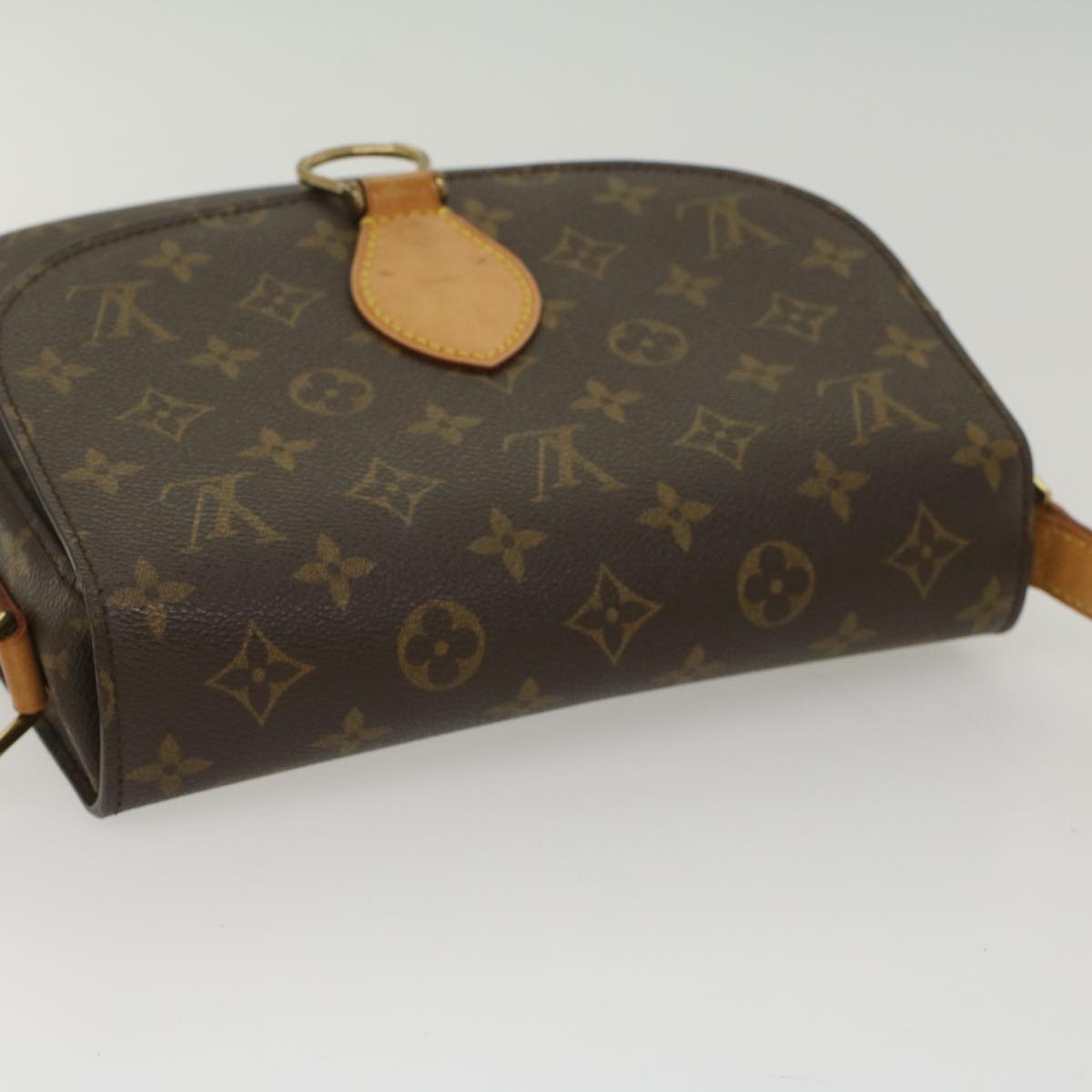 LOUIS VUITTON Monogram Saint Cloud GM Shoulder Bag M51242 LV Auth am5036