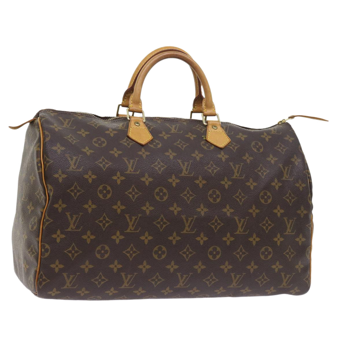 LOUIS VUITTON Monogram Speedy 40 Hand Bag M41522 LV Auth am5039