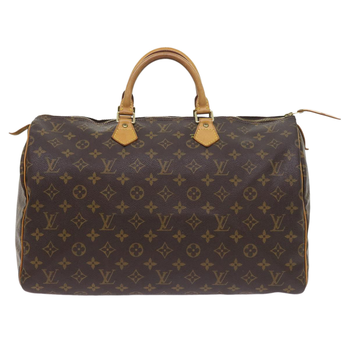 LOUIS VUITTON Monogram Speedy 40 Hand Bag M41522 LV Auth am5039