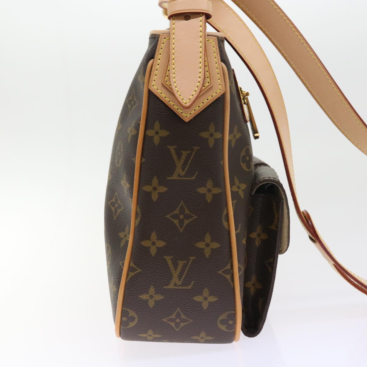 LOUIS VUITTON Monogram Hudson GM Shoulder Bag M40045 LV Auth am5045A