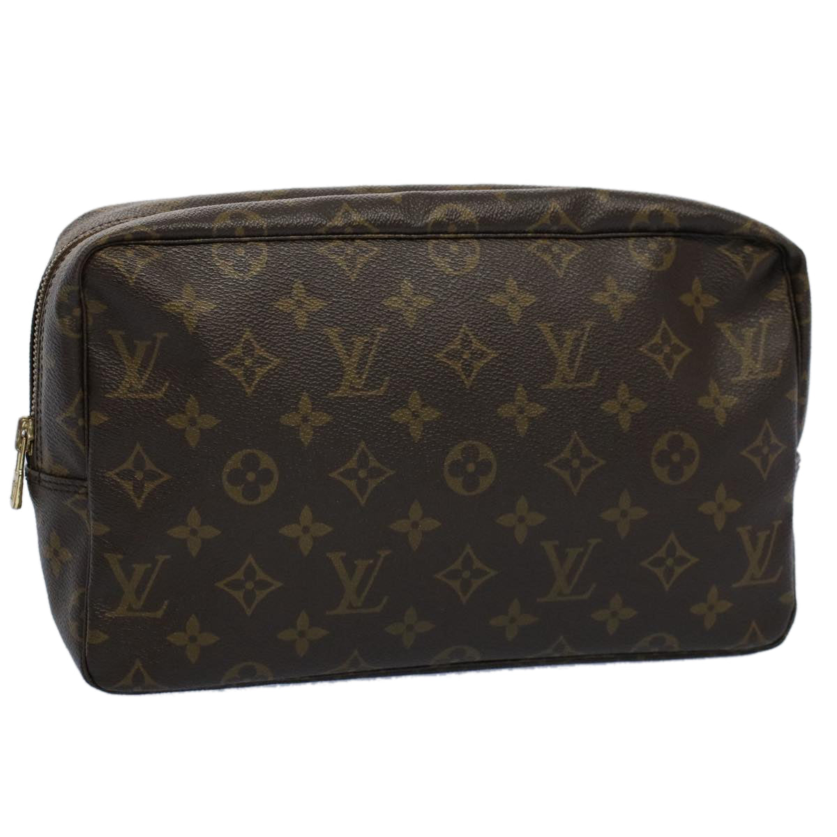 LOUIS VUITTON Monogram Trousse Toilette 28 Clutch Bag M47522 LV Auth am5050