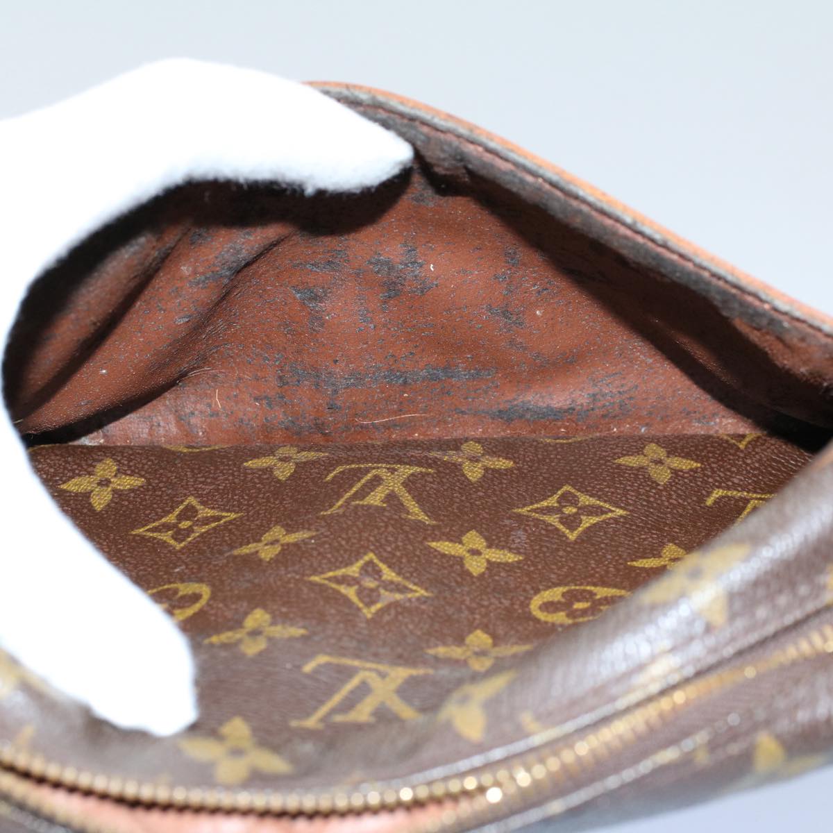 LOUIS VUITTON Monogram Compiegne 23 Clutch Bag M51847 LV Auth am5056