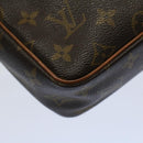 LOUIS VUITTON Monogram Compiegne 23 Clutch Bag M51847 LV Auth am5056-9