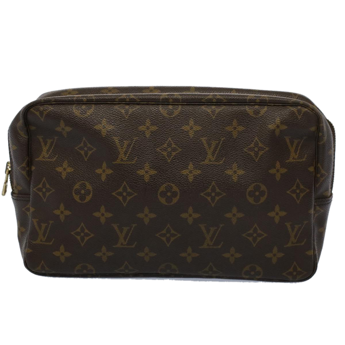 LOUIS VUITTON Monogram Trousse Toilette 28 Clutch Bag M47522 LV Auth am5057