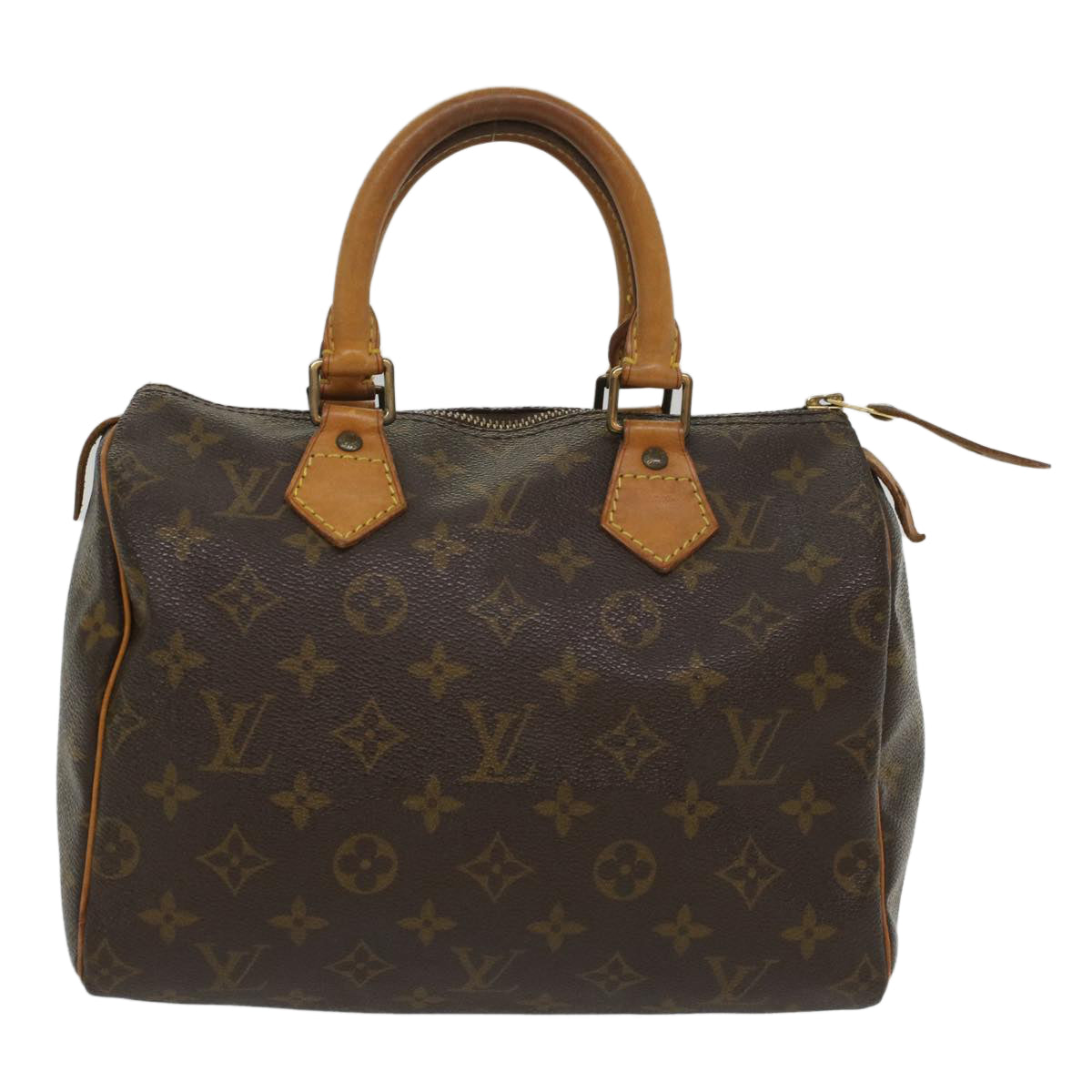 LOUIS VUITTON Monogram Speedy 25 Hand Bag M41528 LV Auth am5060