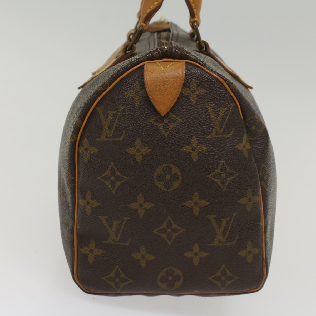 LOUIS VUITTON Monogram Speedy 25 Hand Bag M41528 LV Auth am5060