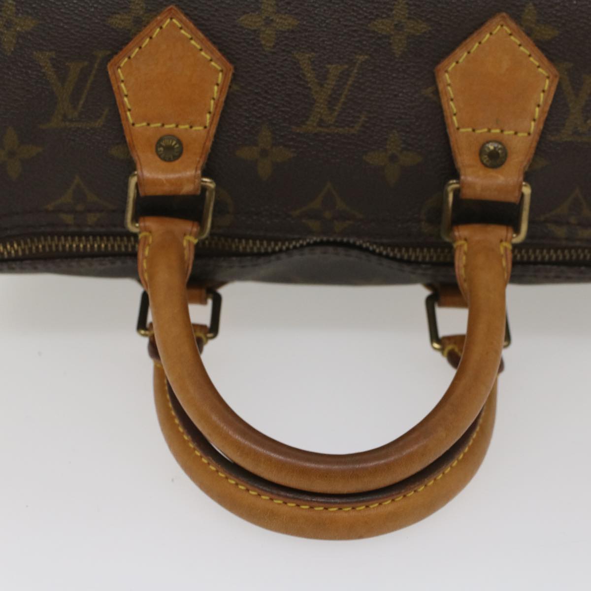 LOUIS VUITTON Monogram Speedy 25 Hand Bag M41528 LV Auth am5060