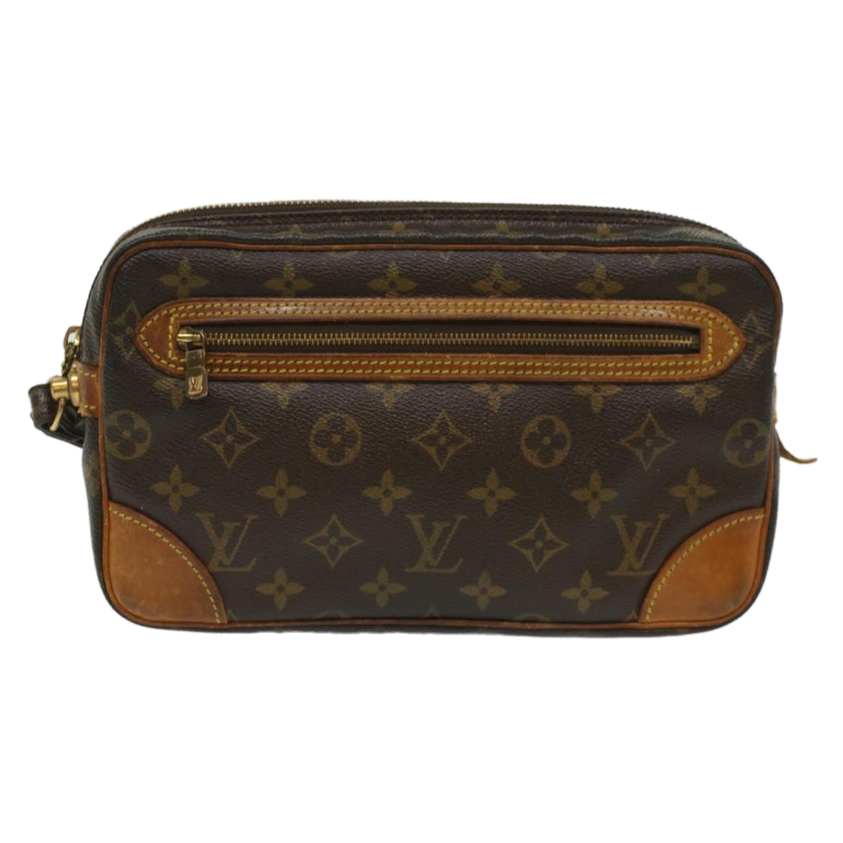 LOUIS VUITTON Monogram Marly Dragonne GM Clutch Bag M51825 LV Auth am5061