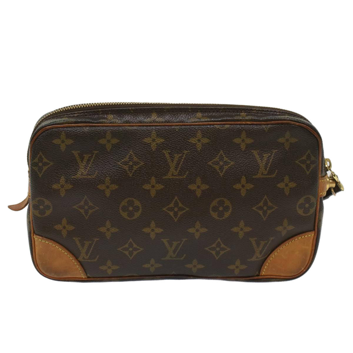 LOUIS VUITTON Monogram Marly Dragonne GM Clutch Bag M51825 LV Auth am5061