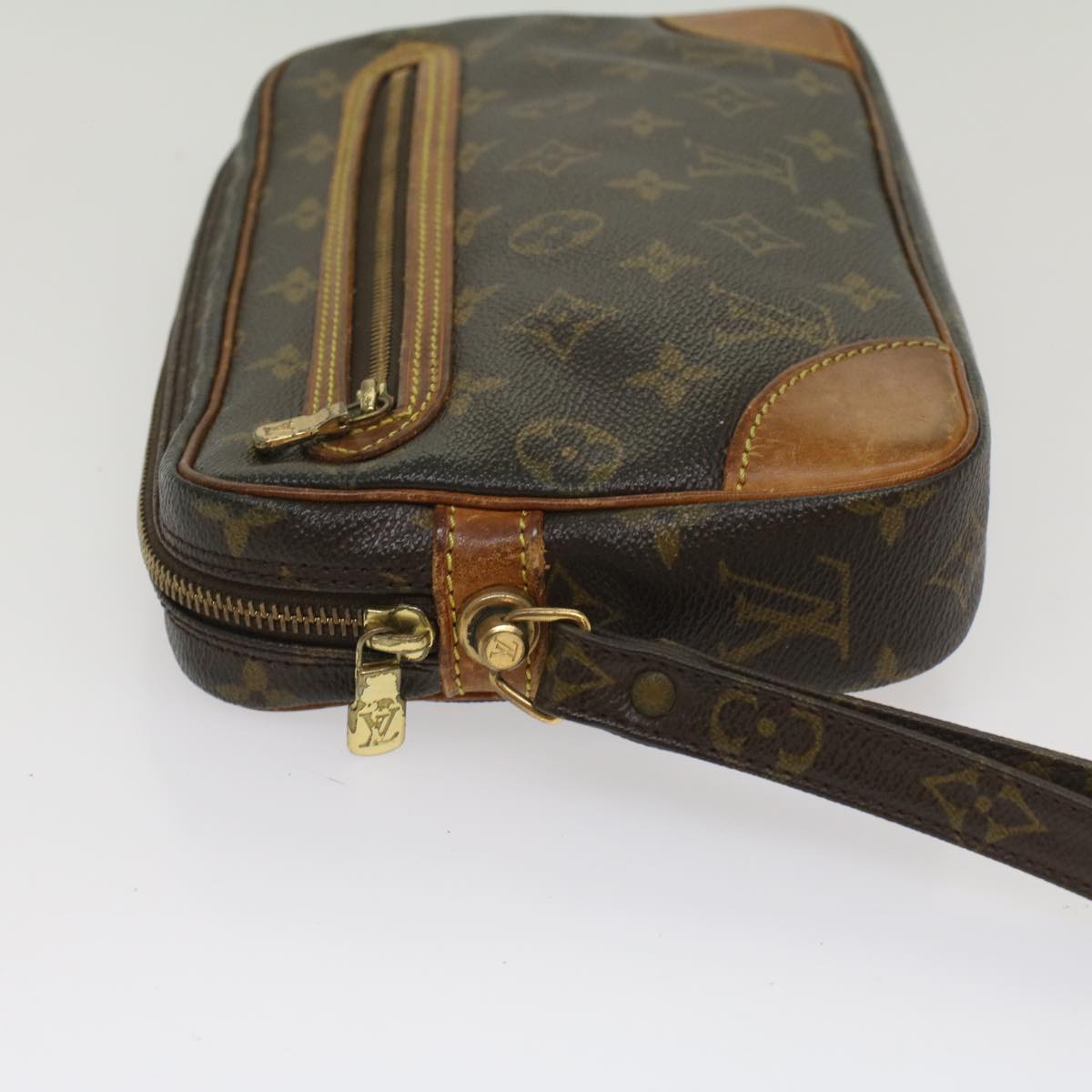 LOUIS VUITTON Monogram Marly Dragonne GM Clutch Bag M51825 LV Auth am5061