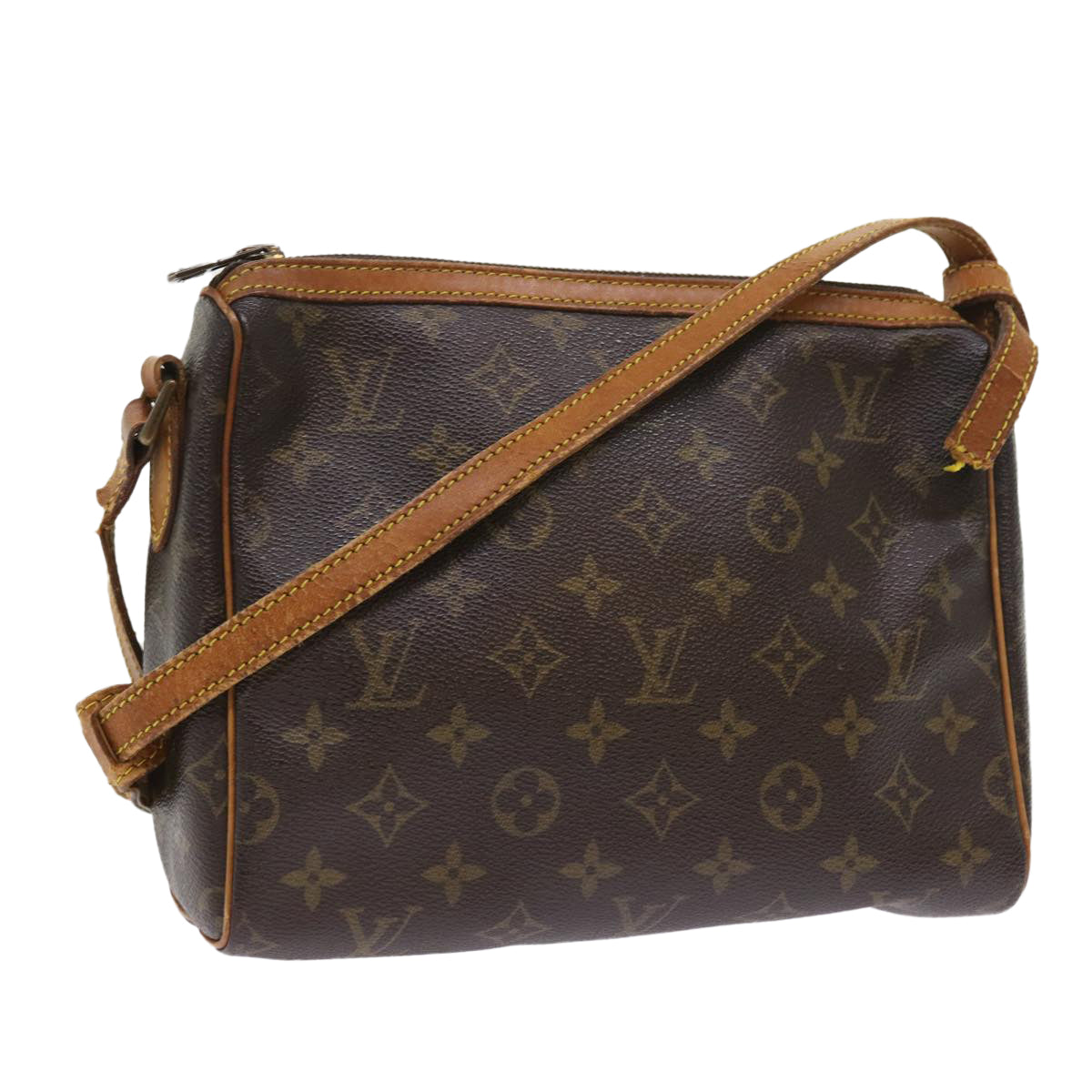 LOUIS VUITTON Monogram Tulle Lee Shoulder Bag M51348 LV Auth am5073