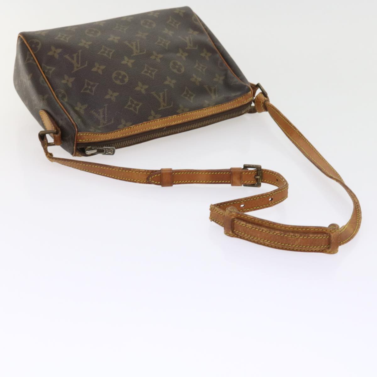 LOUIS VUITTON Monogram Tulle Lee Shoulder Bag M51348 LV Auth am5073