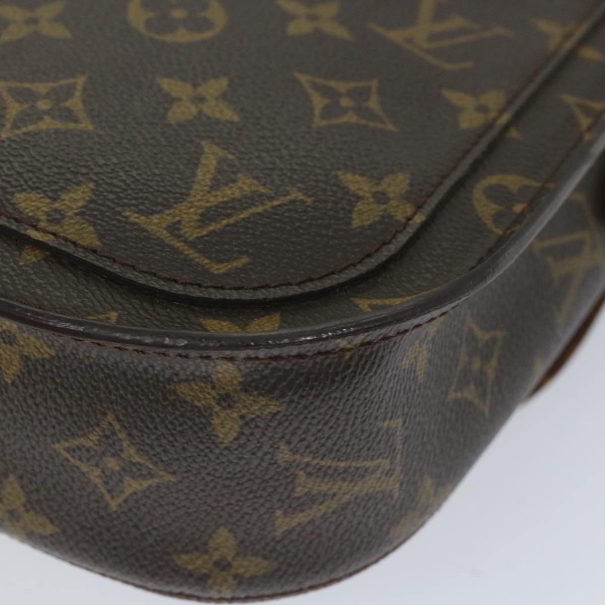 LOUIS VUITTON Monogram Saint Cloud GM Shoulder Bag M51242 LV Auth am5081