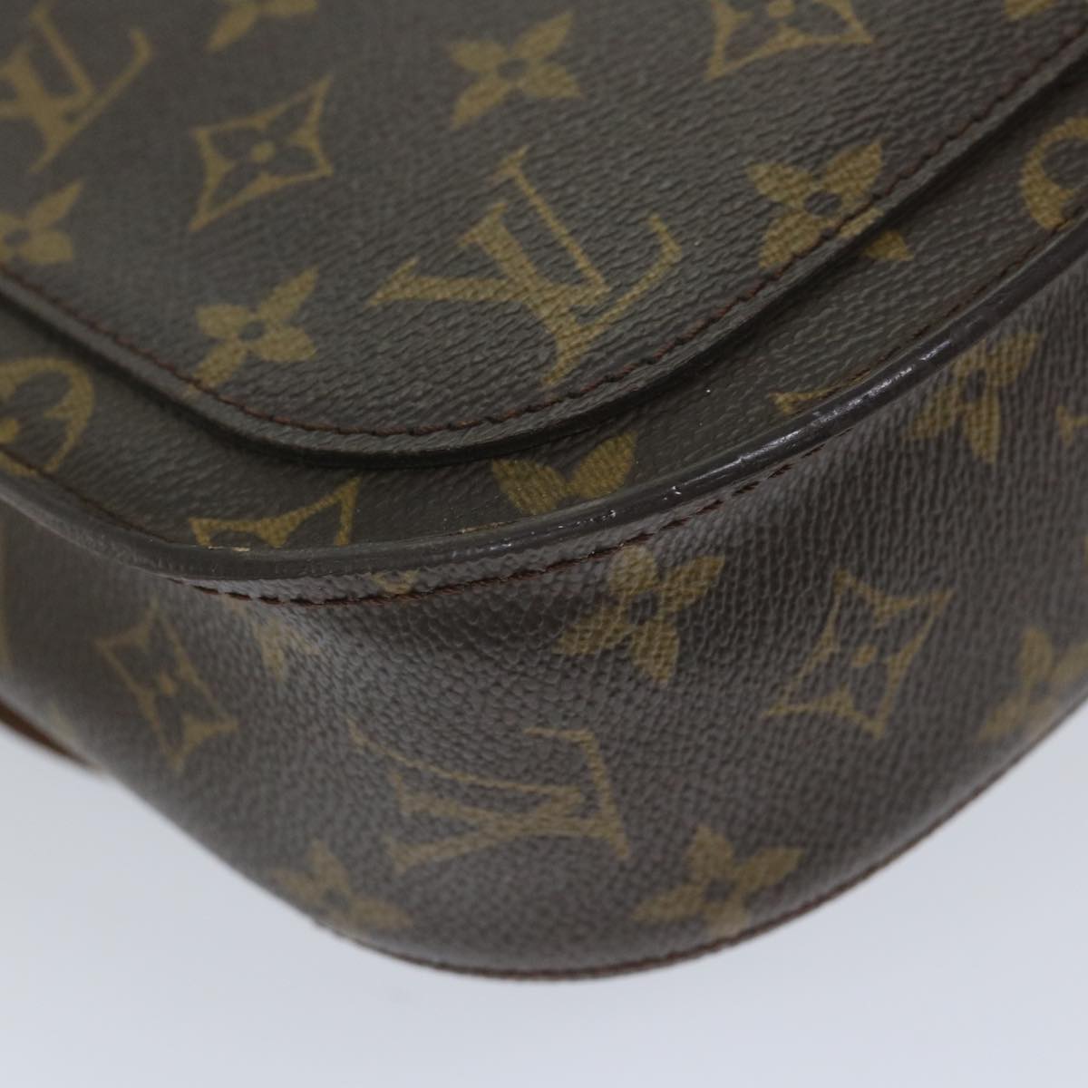 LOUIS VUITTON Monogram Saint Cloud GM Shoulder Bag M51242 LV Auth am5081