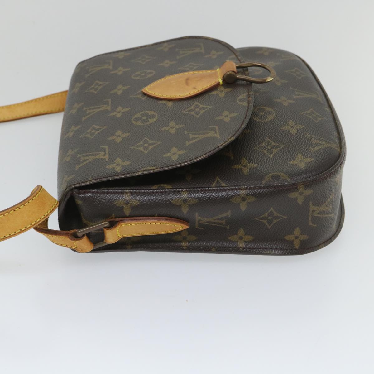 LOUIS VUITTON Monogram Saint Cloud GM Shoulder Bag M51242 LV Auth am5081