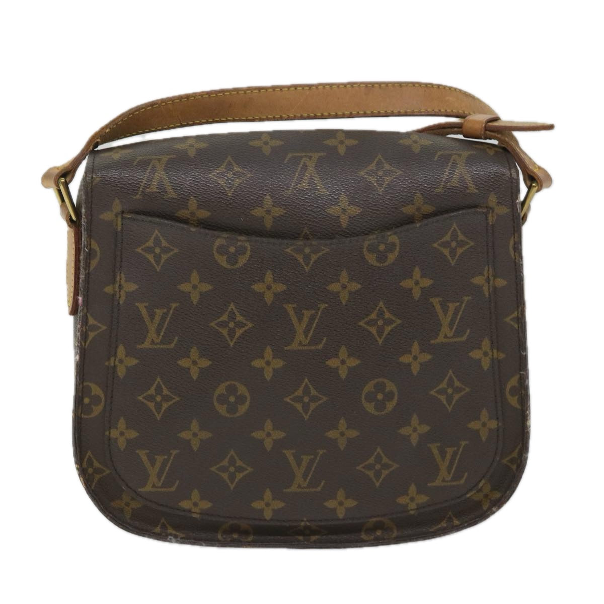 LOUIS VUITTON Monogram Saint Cloud GM Shoulder Bag M51242 LV Auth am5082 - 0