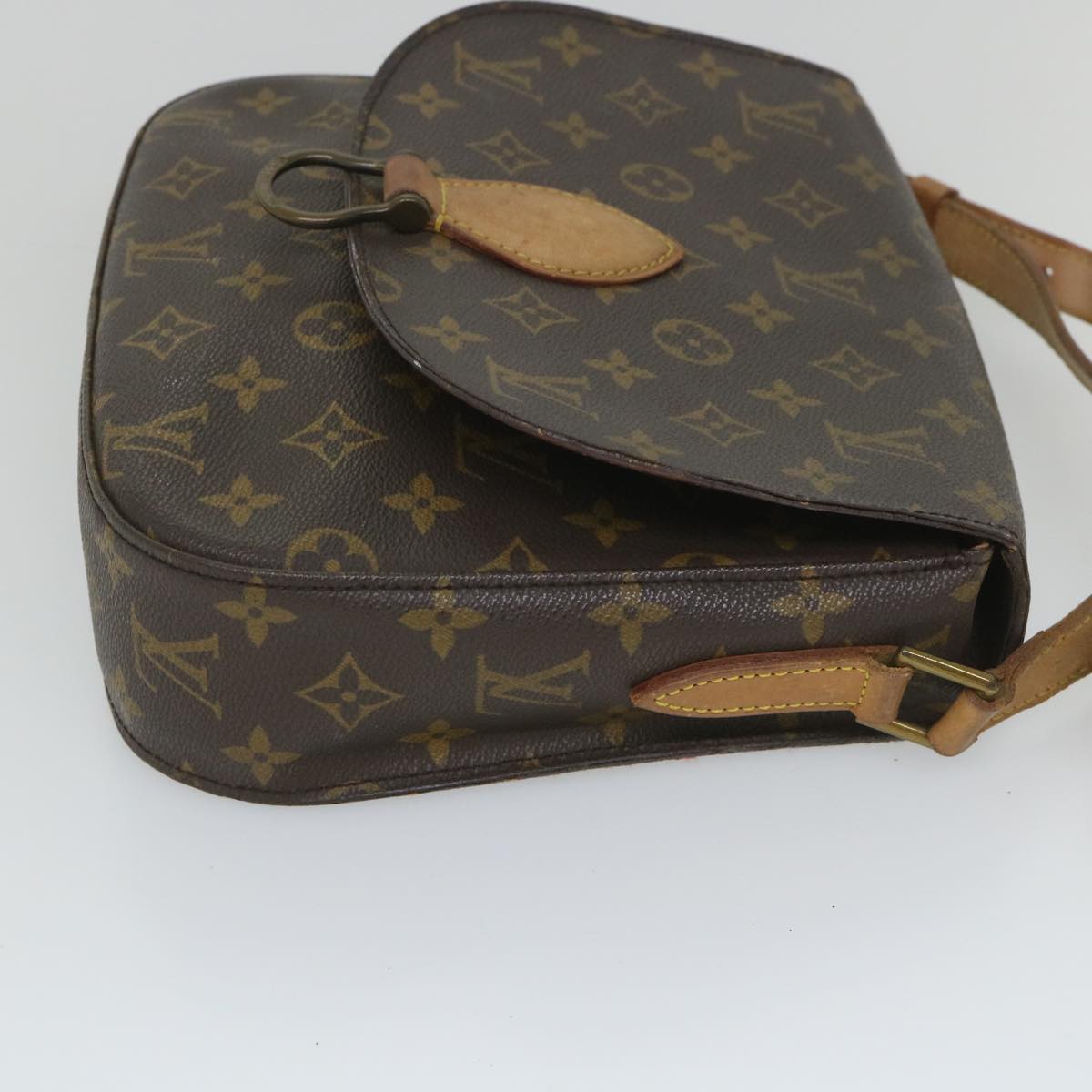 LOUIS VUITTON Monogram Saint Cloud GM Shoulder Bag M51242 LV Auth am5082