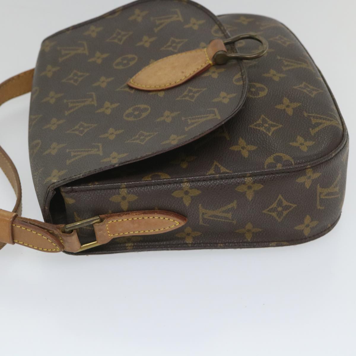 LOUIS VUITTON Monogram Saint Cloud GM Shoulder Bag M51242 LV Auth am5082