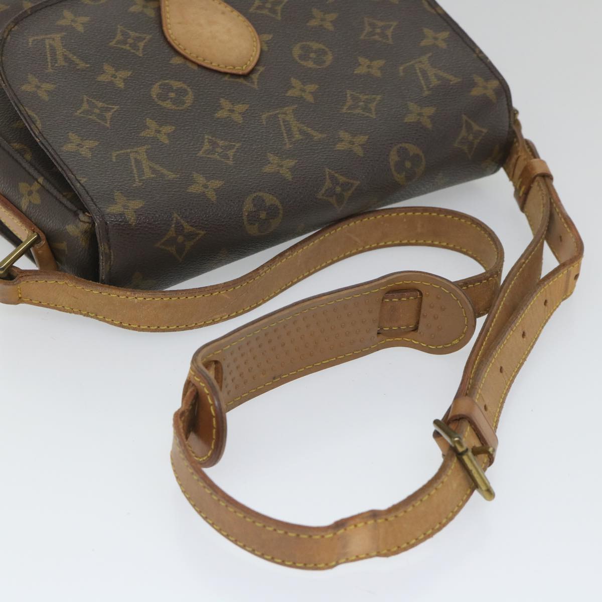 LOUIS VUITTON Monogram Saint Cloud GM Shoulder Bag M51242 LV Auth am5082