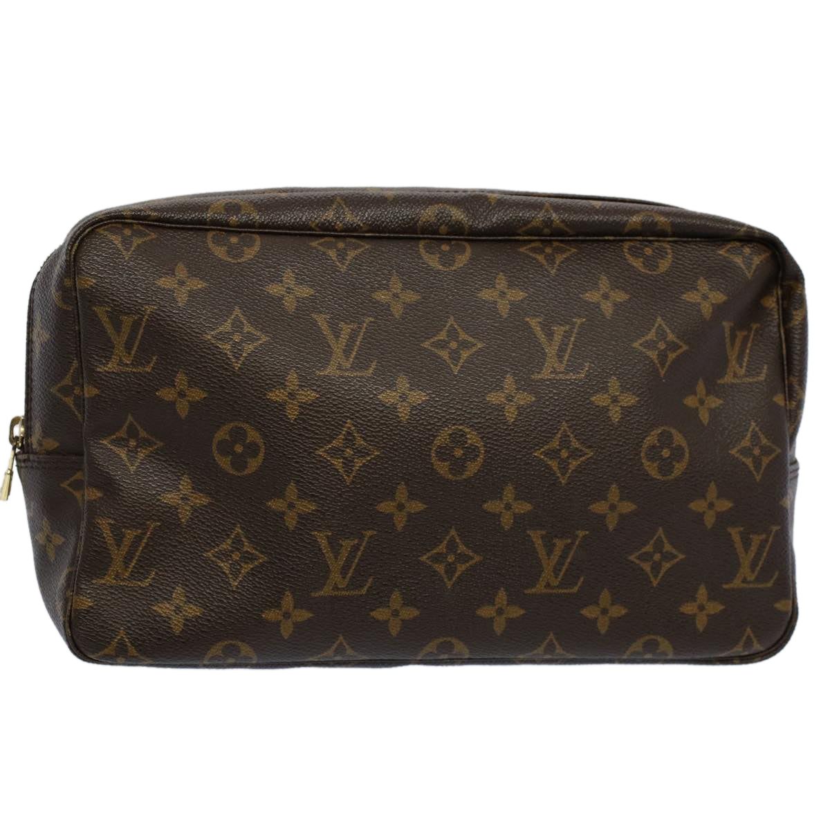 LOUIS VUITTON Monogram Trousse Toilette 28 Clutch Bag M47522 LV Auth am5085