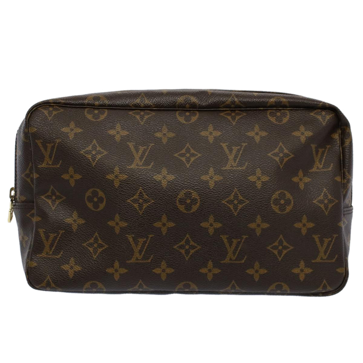 LOUIS VUITTON Monogram Trousse Toilette 28 Clutch Bag M47522 LV Auth am5085