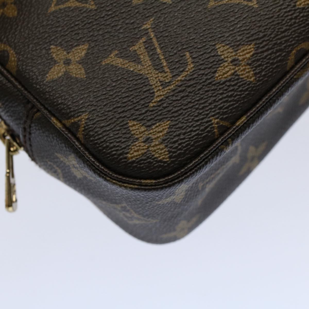 LOUIS VUITTON Monogram Trousse Toilette 23 Clutch Bag M47524 LV Auth am5086