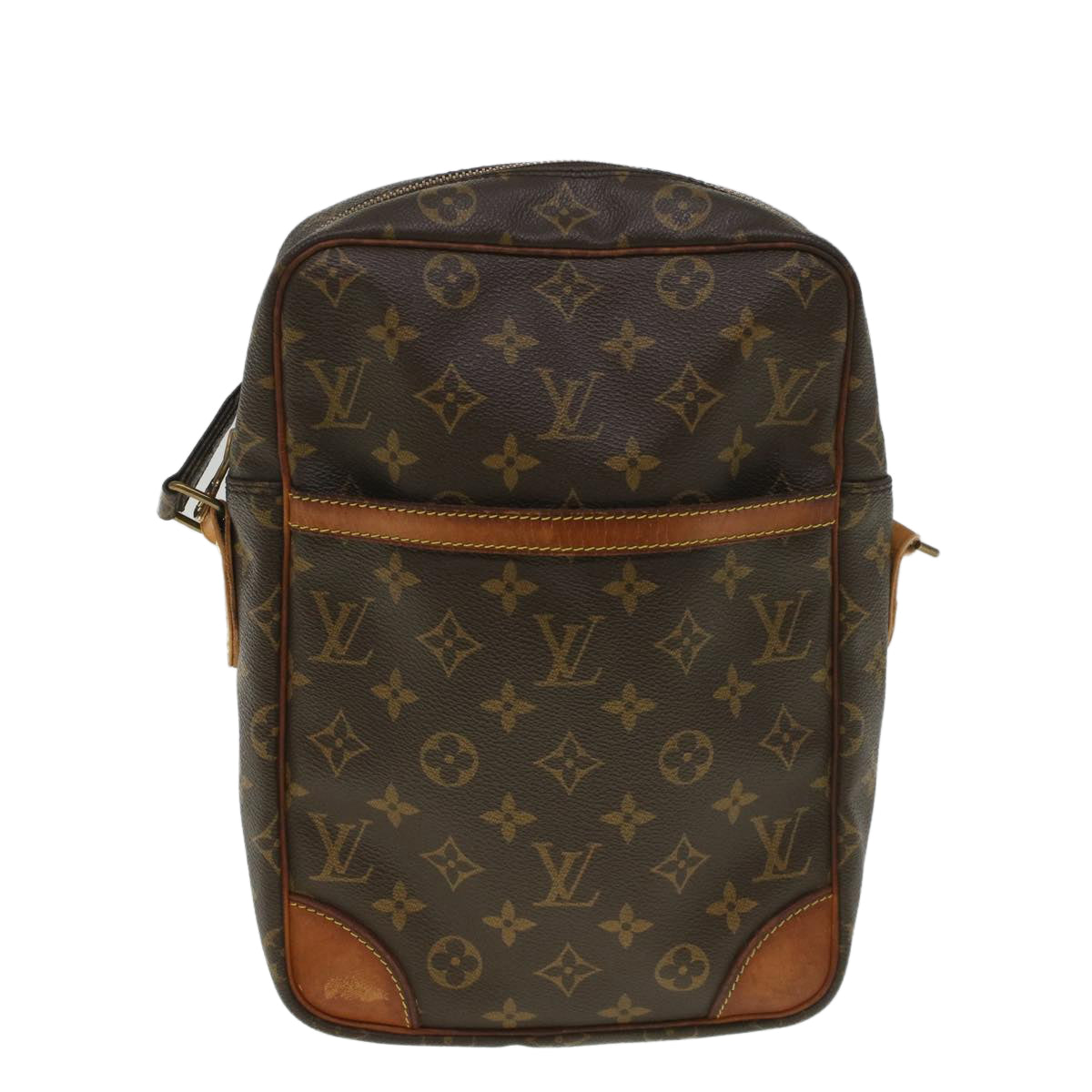 LOUIS VUITTON Monogram Danube MM Shoulder Bag M45264 LV Auth am5089