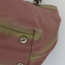 PRADA Hand Bag Nylon Pink Auth am5092-10