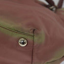 PRADA Hand Bag Nylon Pink Auth am5092-12
