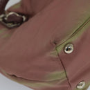 PRADA Hand Bag Nylon Pink Auth am5092-13