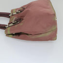 PRADA Hand Bag Nylon Pink Auth am5092-5
