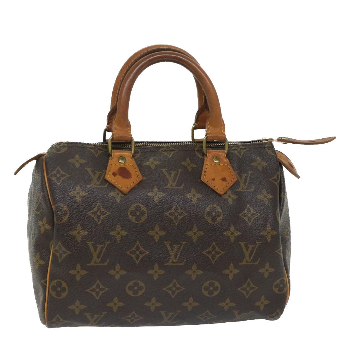 LOUIS VUITTON Monogram Speedy 25 Hand Bag M41528 LV Auth am5098