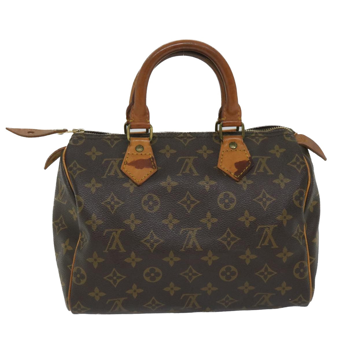 LOUIS VUITTON Monogram Speedy 25 Hand Bag M41528 LV Auth am5098