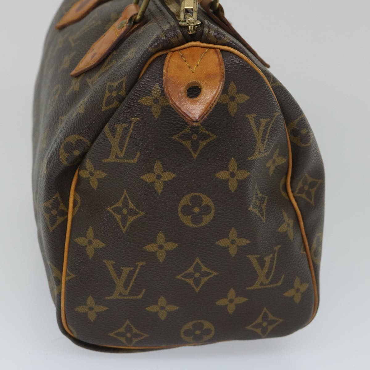 LOUIS VUITTON Monogram Speedy 25 Hand Bag M41528 LV Auth am5098