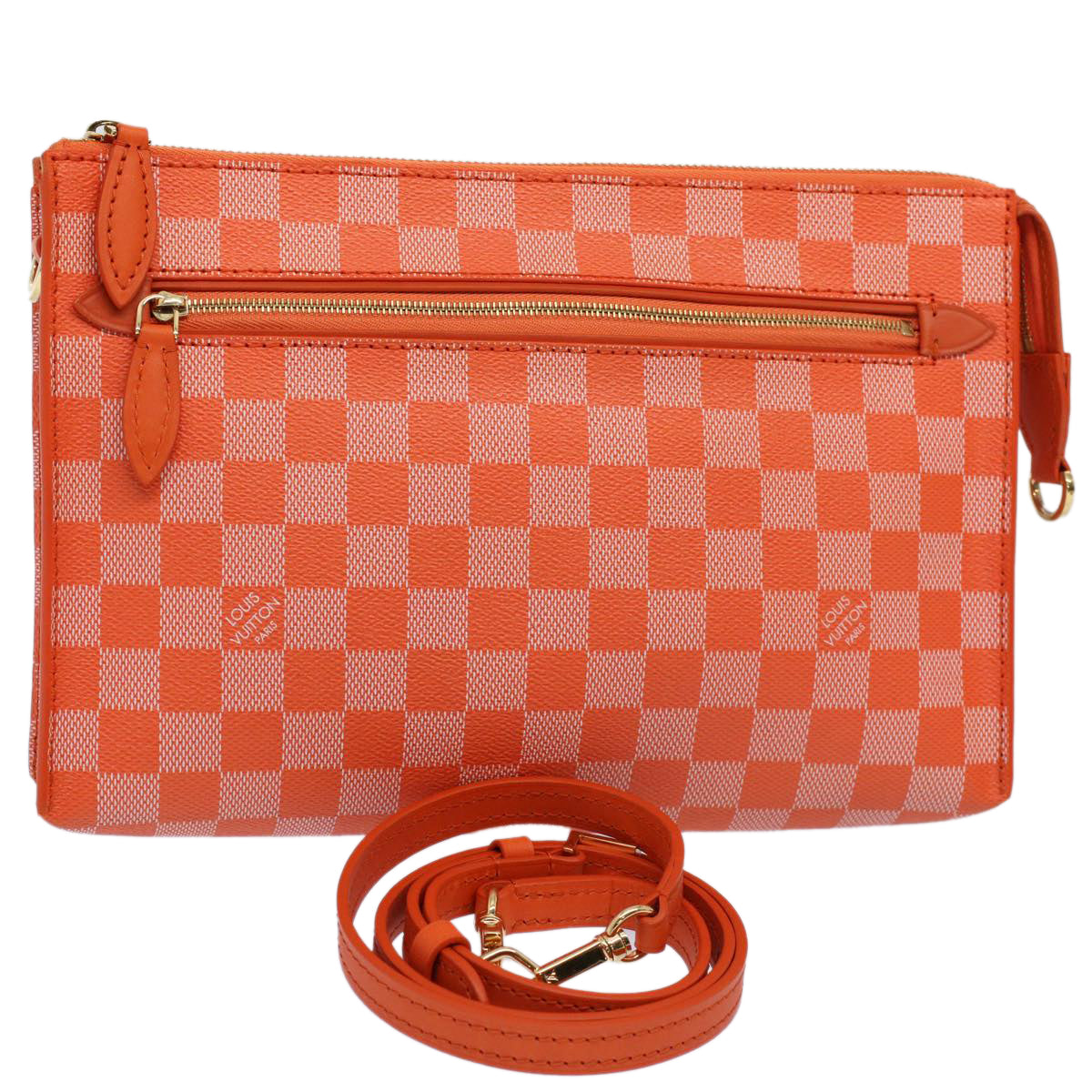 LOUIS VUITTON Damier Color Module Clutch Bag 2way Pimon N41312 LV Auth am5107