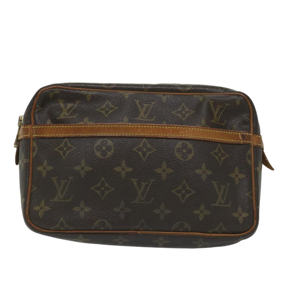 LOUIS VUITTON Monogram Compiegne 23 Clutch Bag M51847 LV Auth am5110